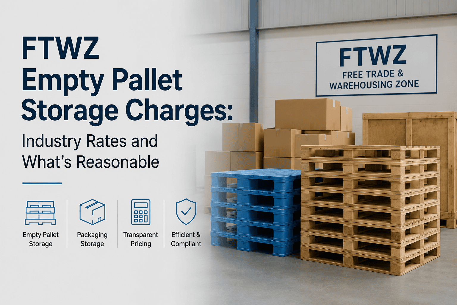 FTWZ Empty Pallet Storage Charges: Industry Rates and What's Reasonable